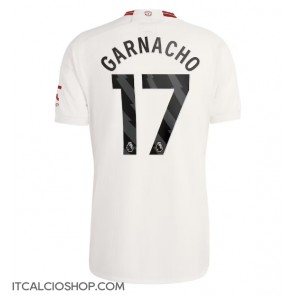 Manchester United Alejandro Garnacho #17 Terza Maglia 2023-24 Manica Corta